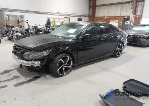 2018 Honda Accord Sport из США, поврежденный, VIN 1HGCV1F34JA256399